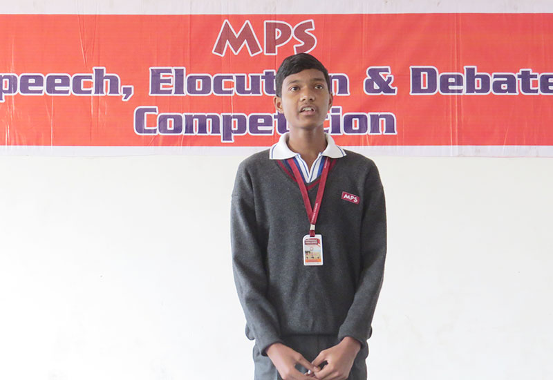 Elocution Competition 2018